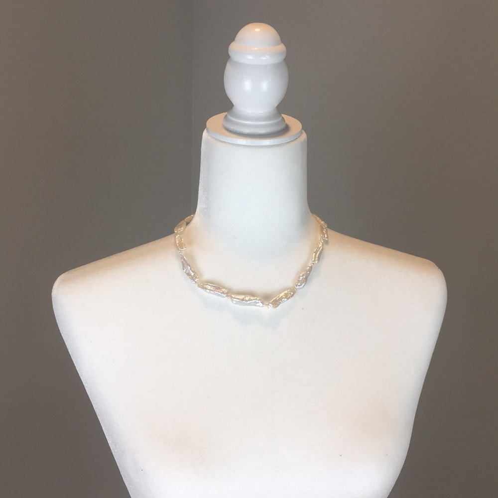 Faux Pearl Necklace